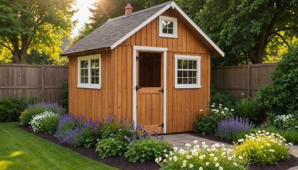 Un petit chalet de jardin pour sublimer votre extérieur